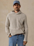 Whitewater Hoodie - Stone Brown Stripe