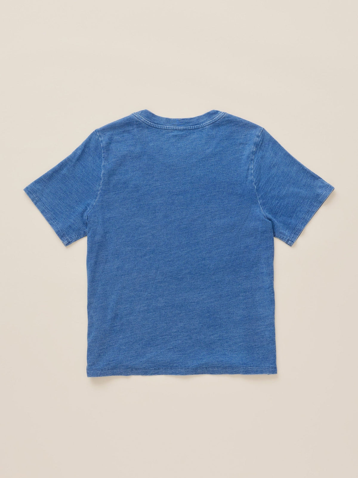 Sunwashed Regenerative Tee - Medium Indigo Wash