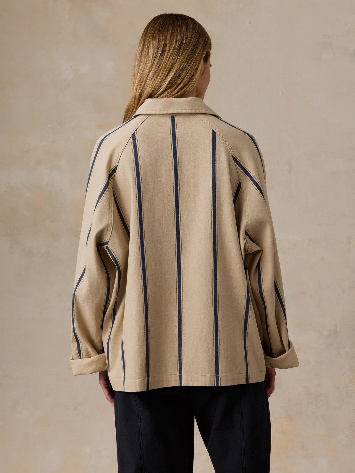 Tideweave Chore Jacket - Saddle Ridge Stripe