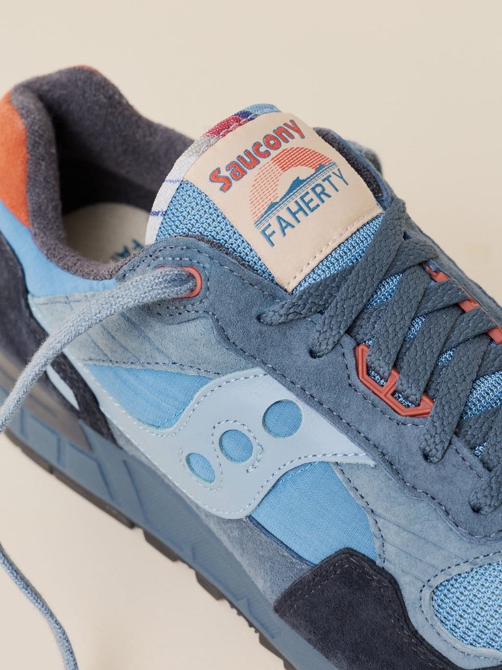 Faherty x Saucony Shadow 5000 - Ocean Clay