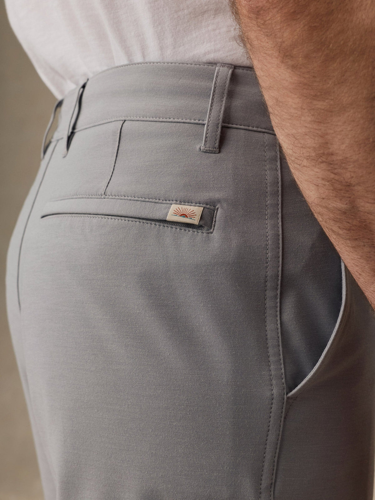 All Day Short (9") - Ice Grey
