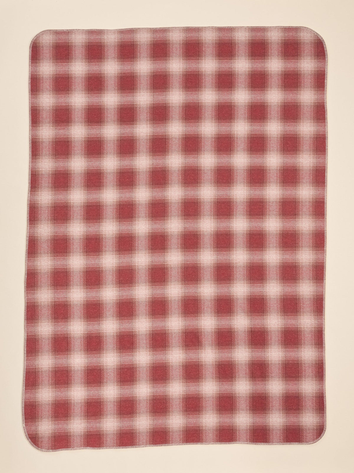 Legend High Pile Fleece Blanket - Cedar Ombre Plaid
