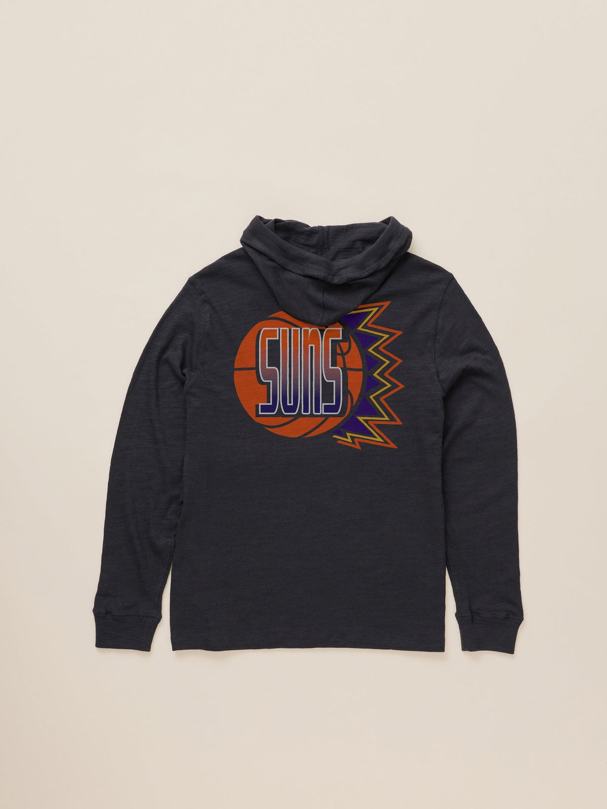 Phoenix Suns Sunwashed Organic Hoodie - Ridge Black
