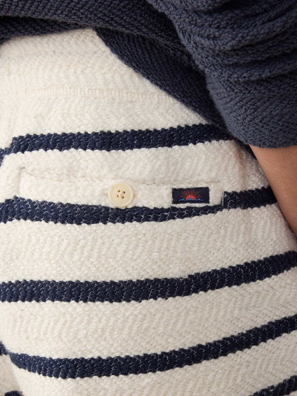 Whitewater Sweatshort - Boothbay Stripe