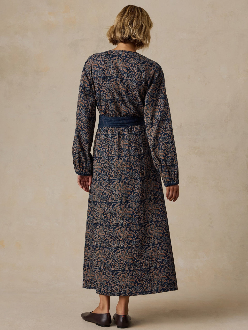 Abby Wrap Dress - Shadowed Garden