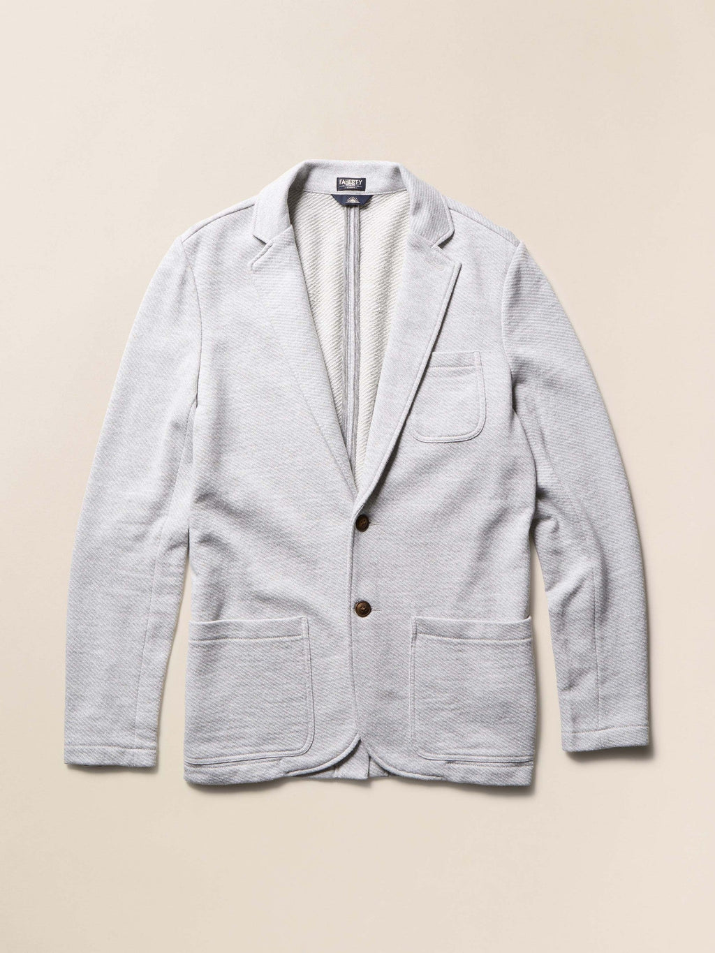Inlet Knit Blazer - Heather Grey