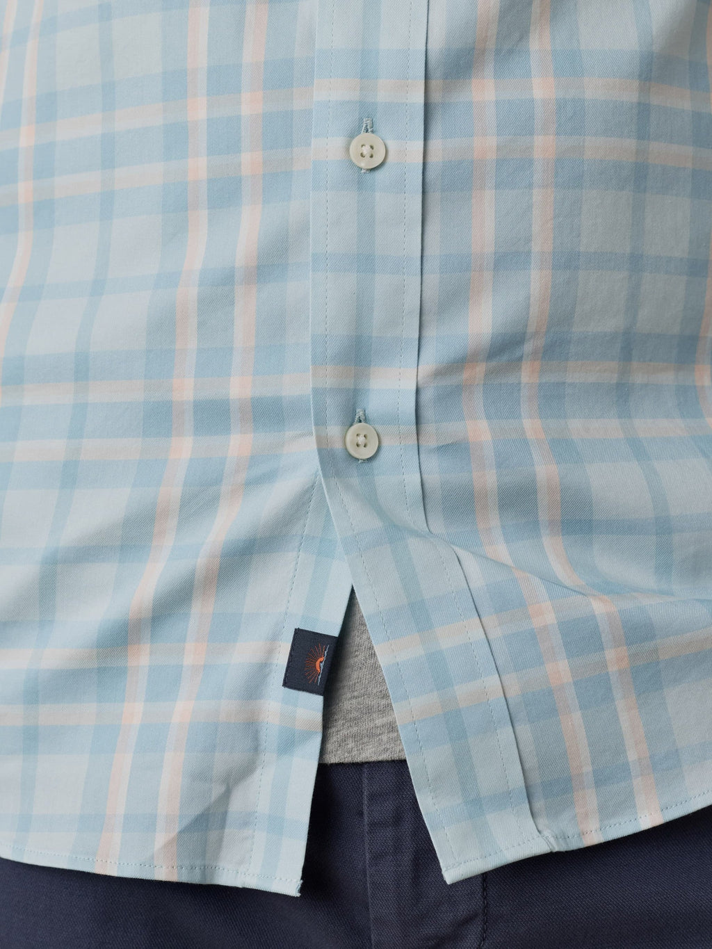 The Movement Shirt - Morning Mist Plaid