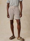 Oasis Drawstring Short - Brown Island Medallion