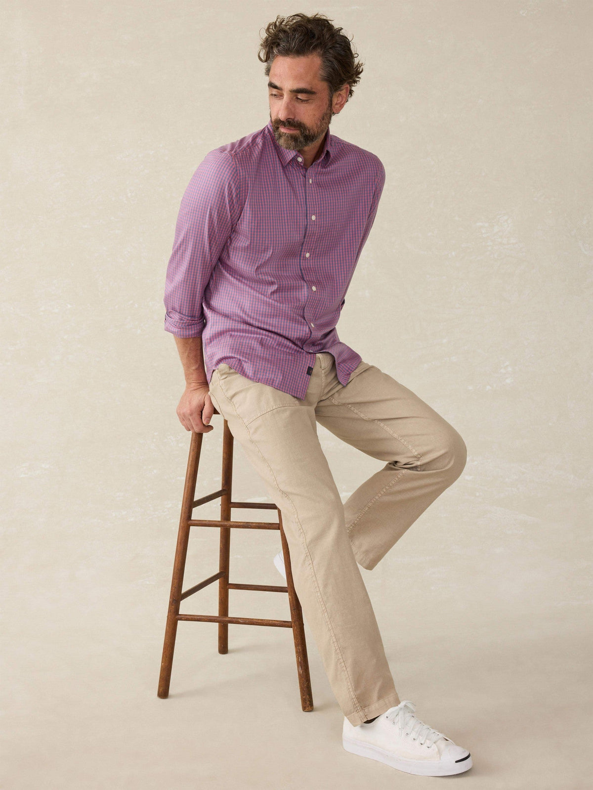 The Movement Shirt - Blue Rose Gingham