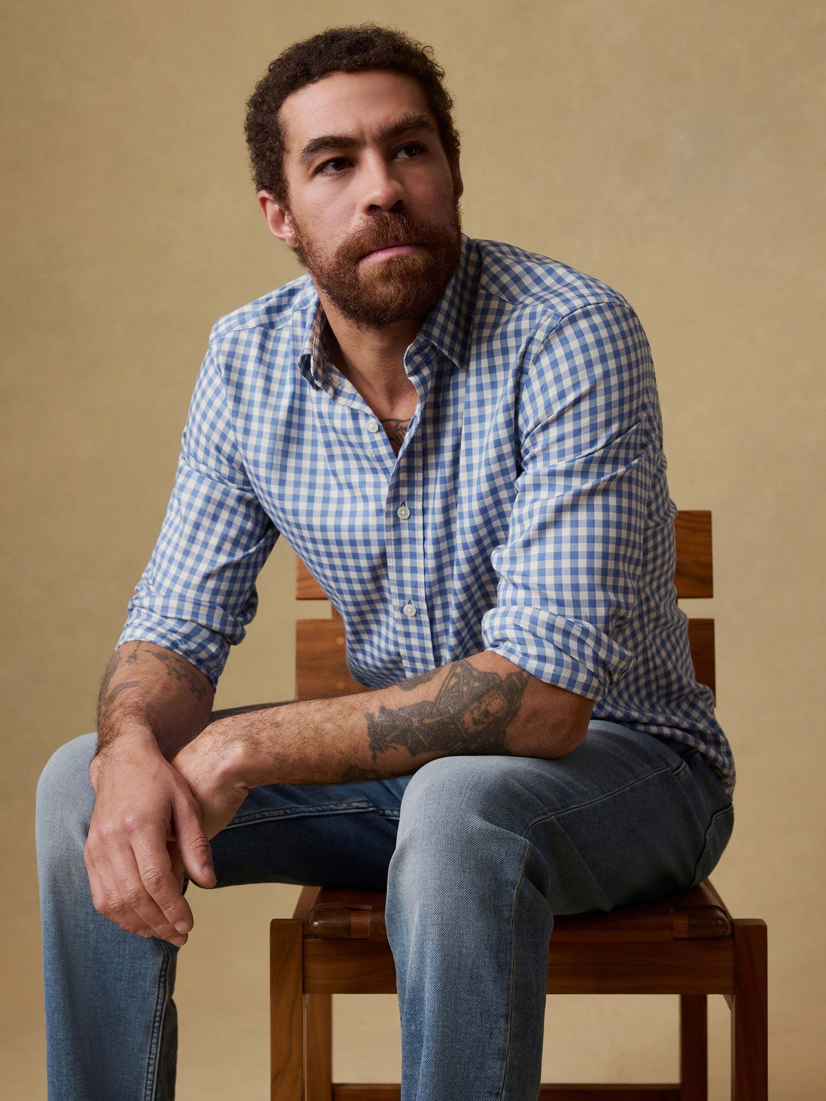 The Movement Shirt - Blue Birch Gingham