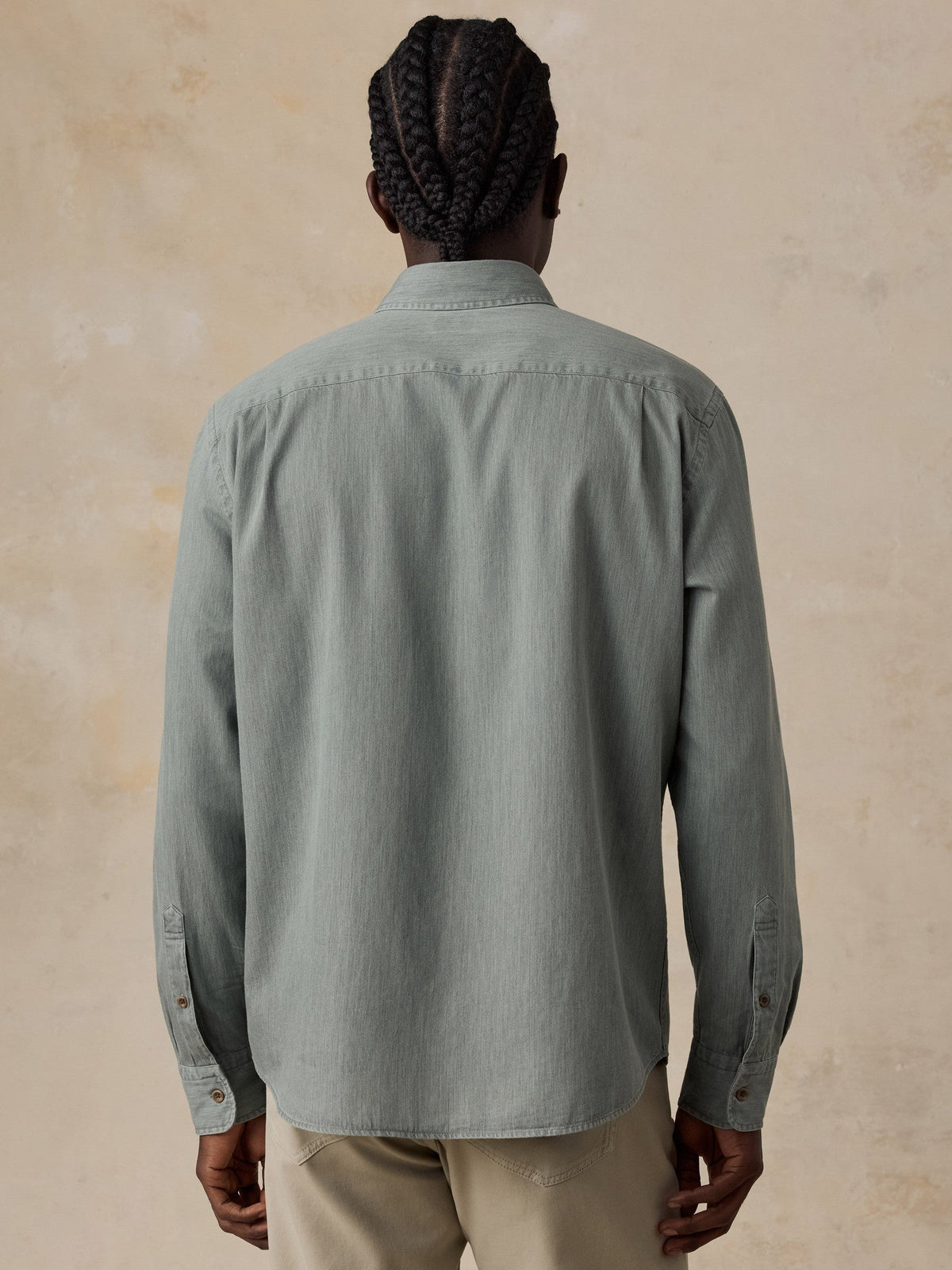 Patina Chambray Shirt - Spruce