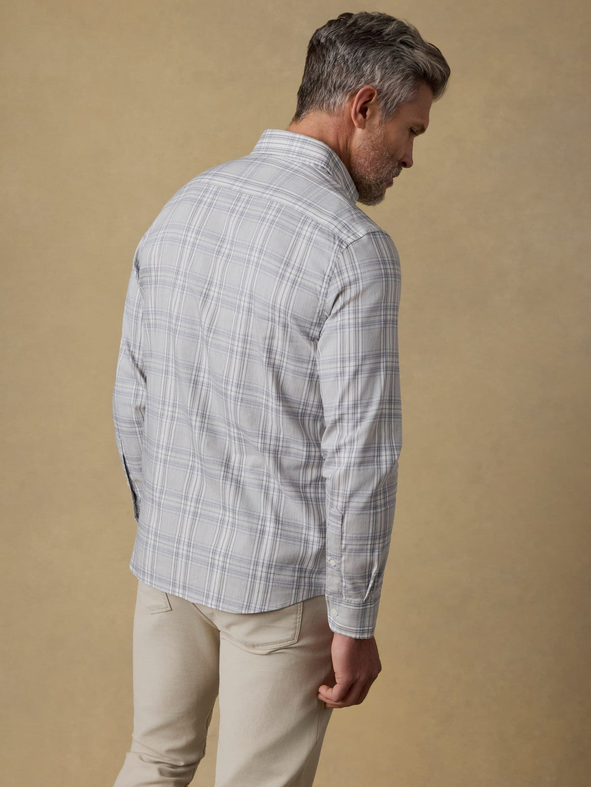 The Movement Shirt - Grey Cloud Plaid