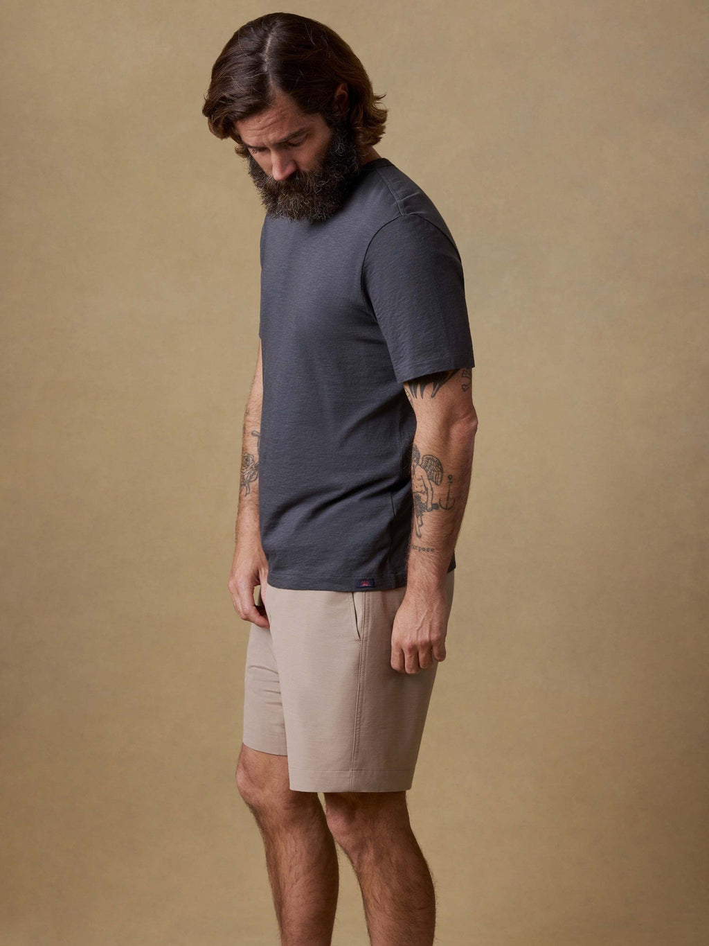 Sunwashed Regenerative Tee - Graphite