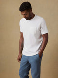 Sunwashed Regenerative Pocket Tee - White