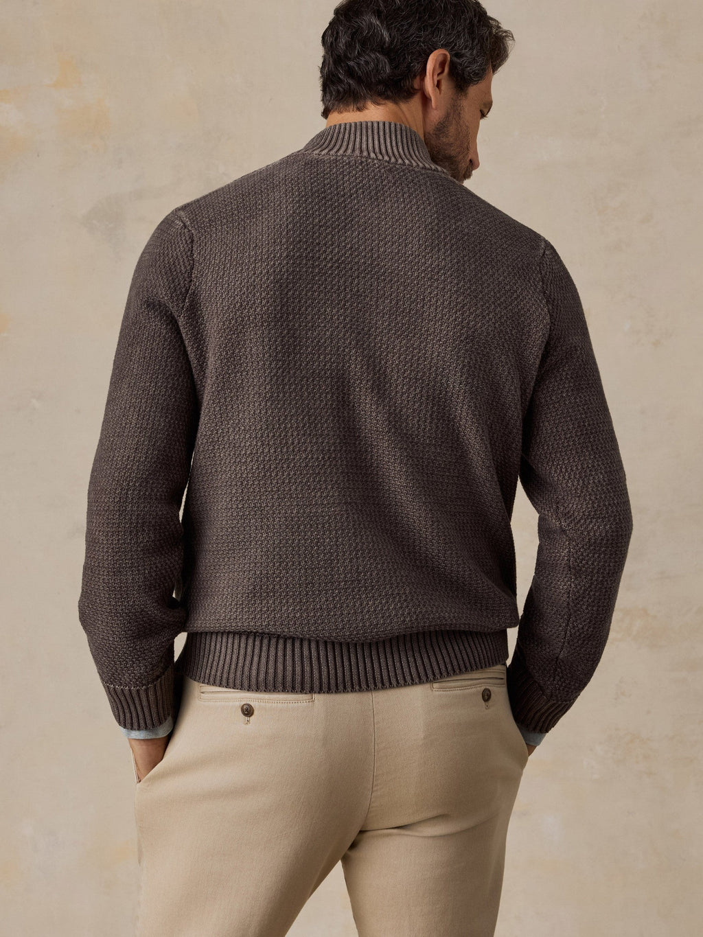 Sunwashed Dockside Quarter Button - Coast Brown