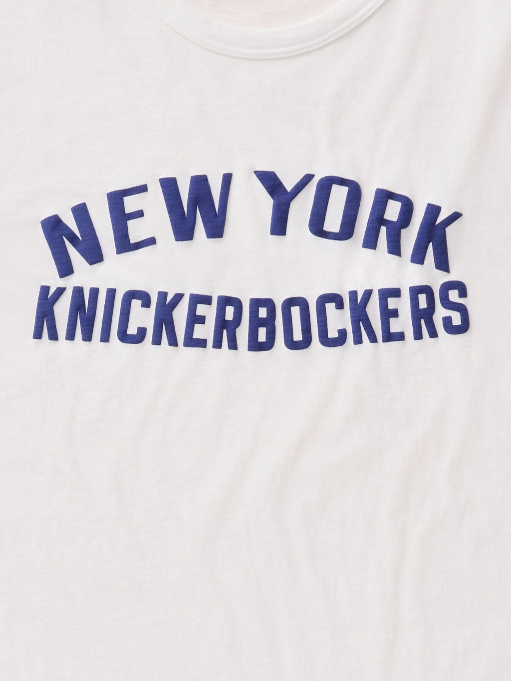 NY Knicks Sunwashed Regenerative Tee - White