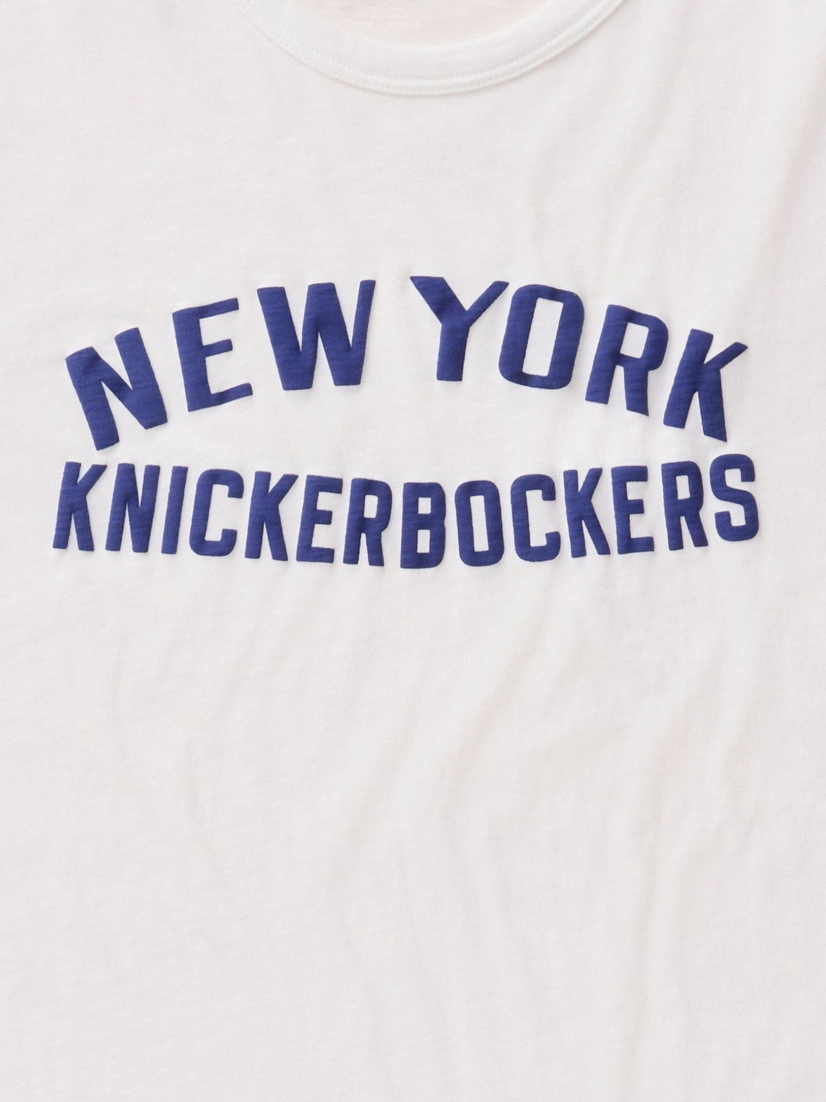 NY Knicks Sunwashed Regenerative Tee - White