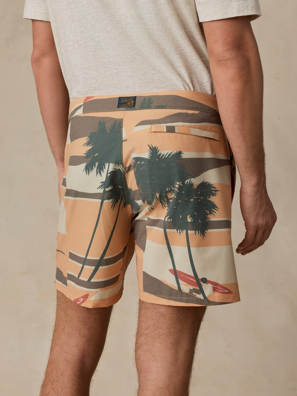 All Day Boardshort - Surf Island Clay