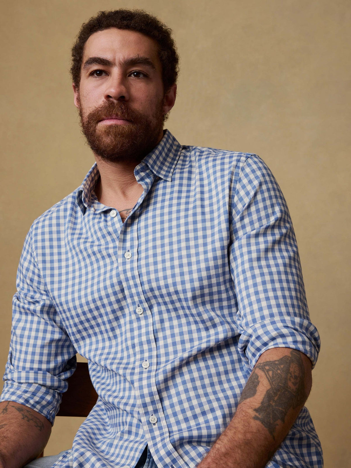 The Movement Shirt - Blue Birch Gingham