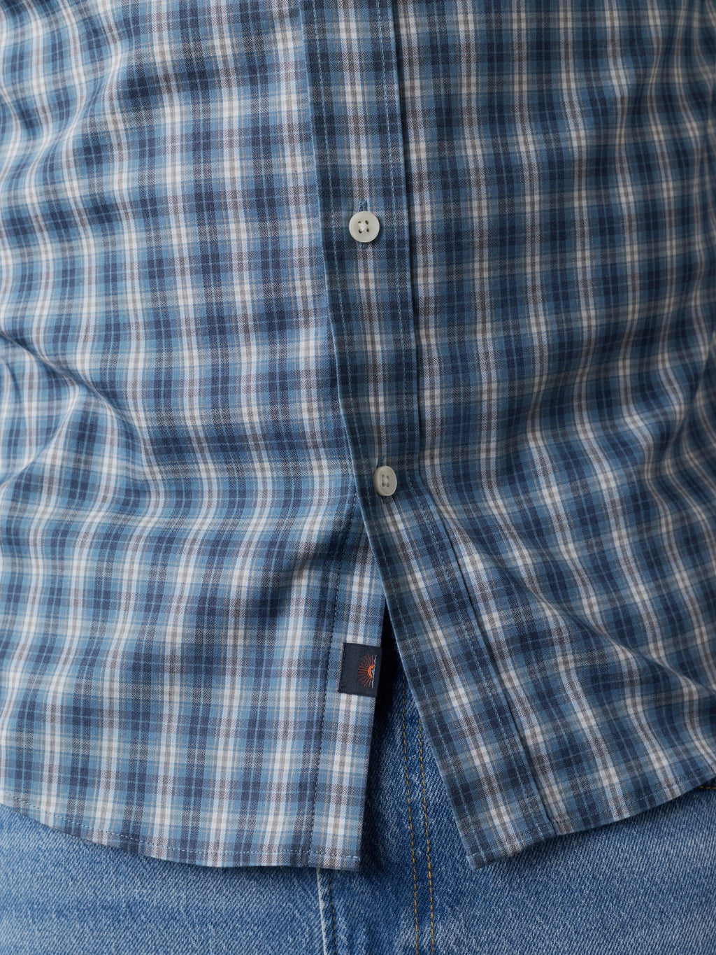The Movement Shirt - Azure Night Plaid