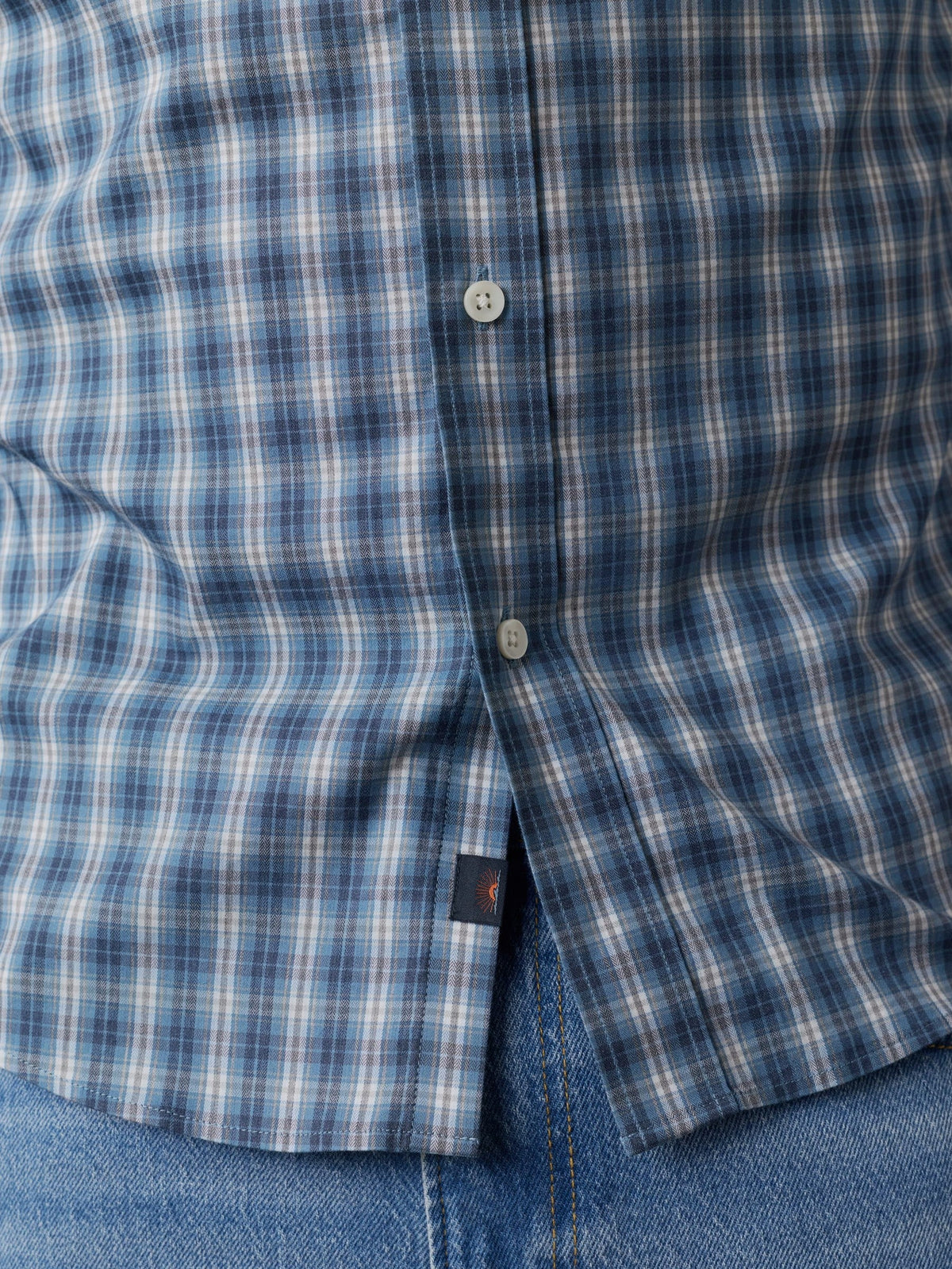 The Movement Shirt - Azure Night Plaid