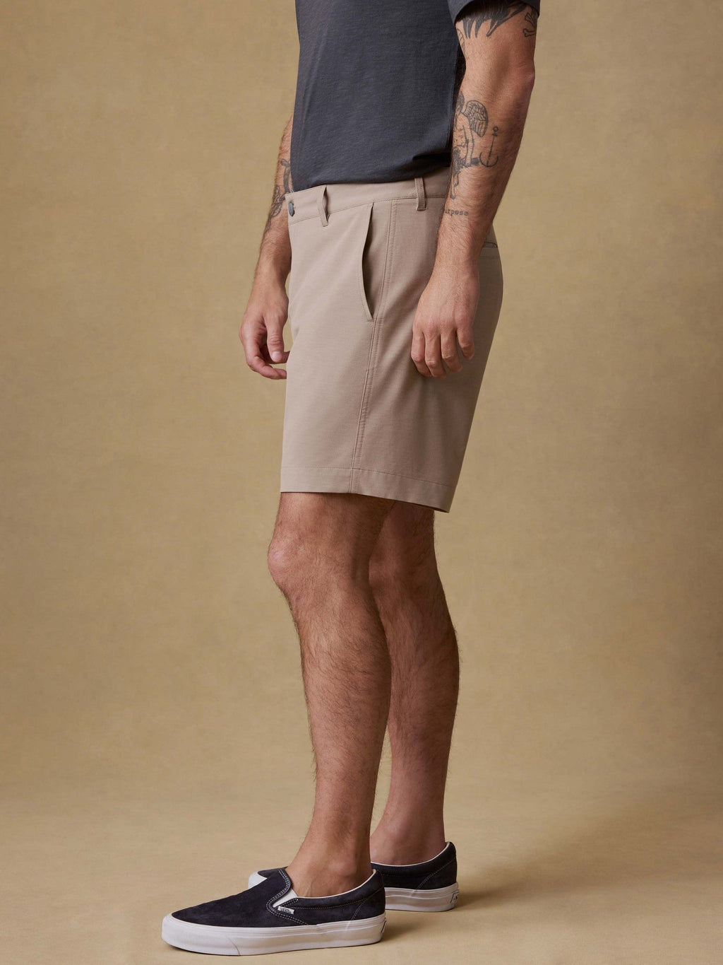 All Day Short (7") - Khaki