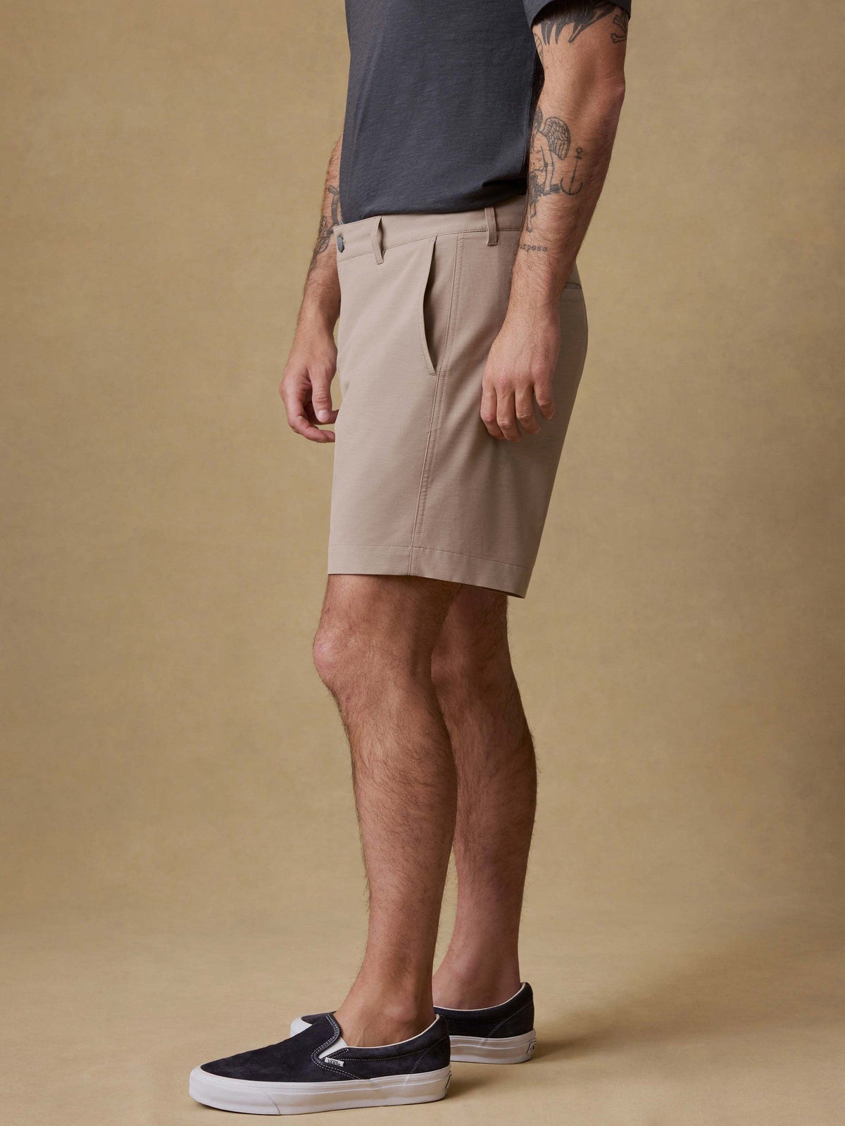All Day Short (7") - Khaki