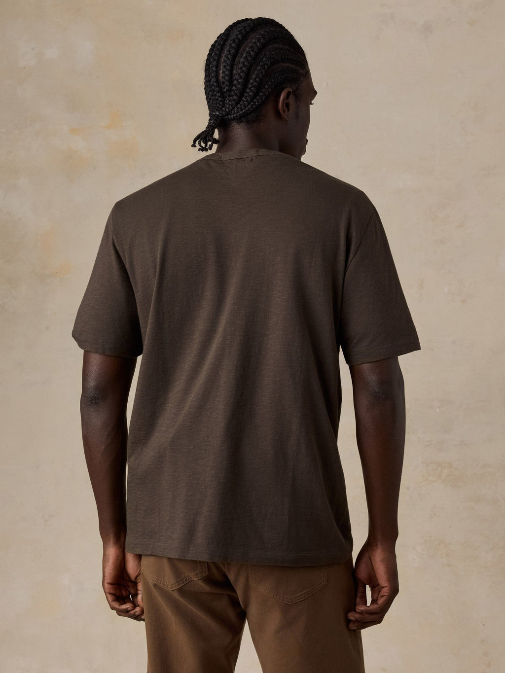 Sunwashed Regenerative Tee - Coast Brown
