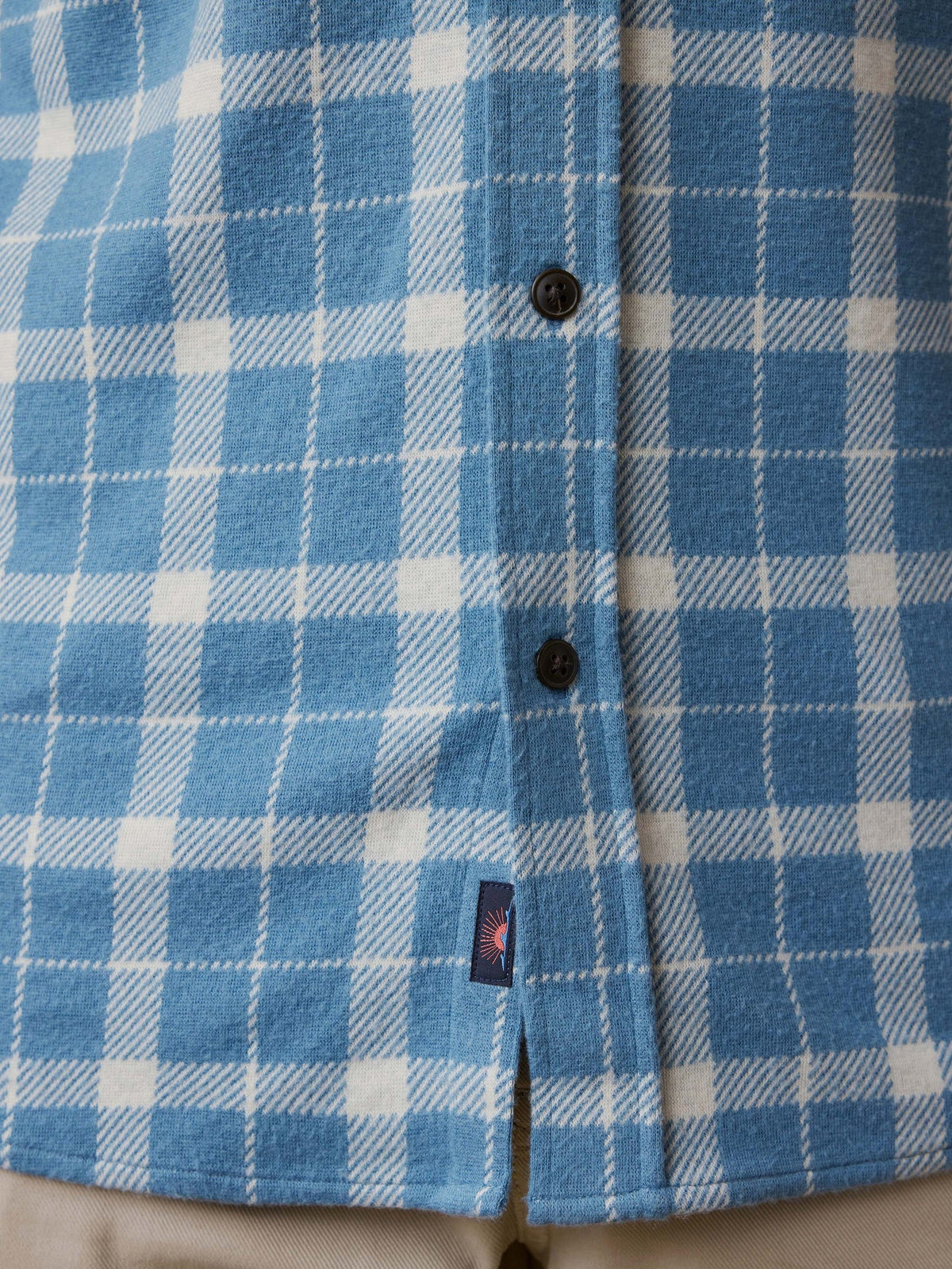Legend Sweater Shirt - Blue Landing Plaid