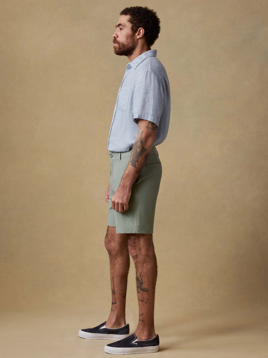 All Day Short (7") - Trail Olive