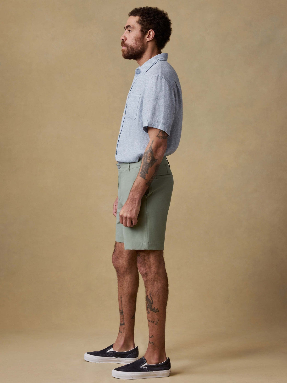 All Day Short (7") - Trail Olive