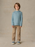 Little Kids Sunwashed Organic Hoodie - Stormy Lake