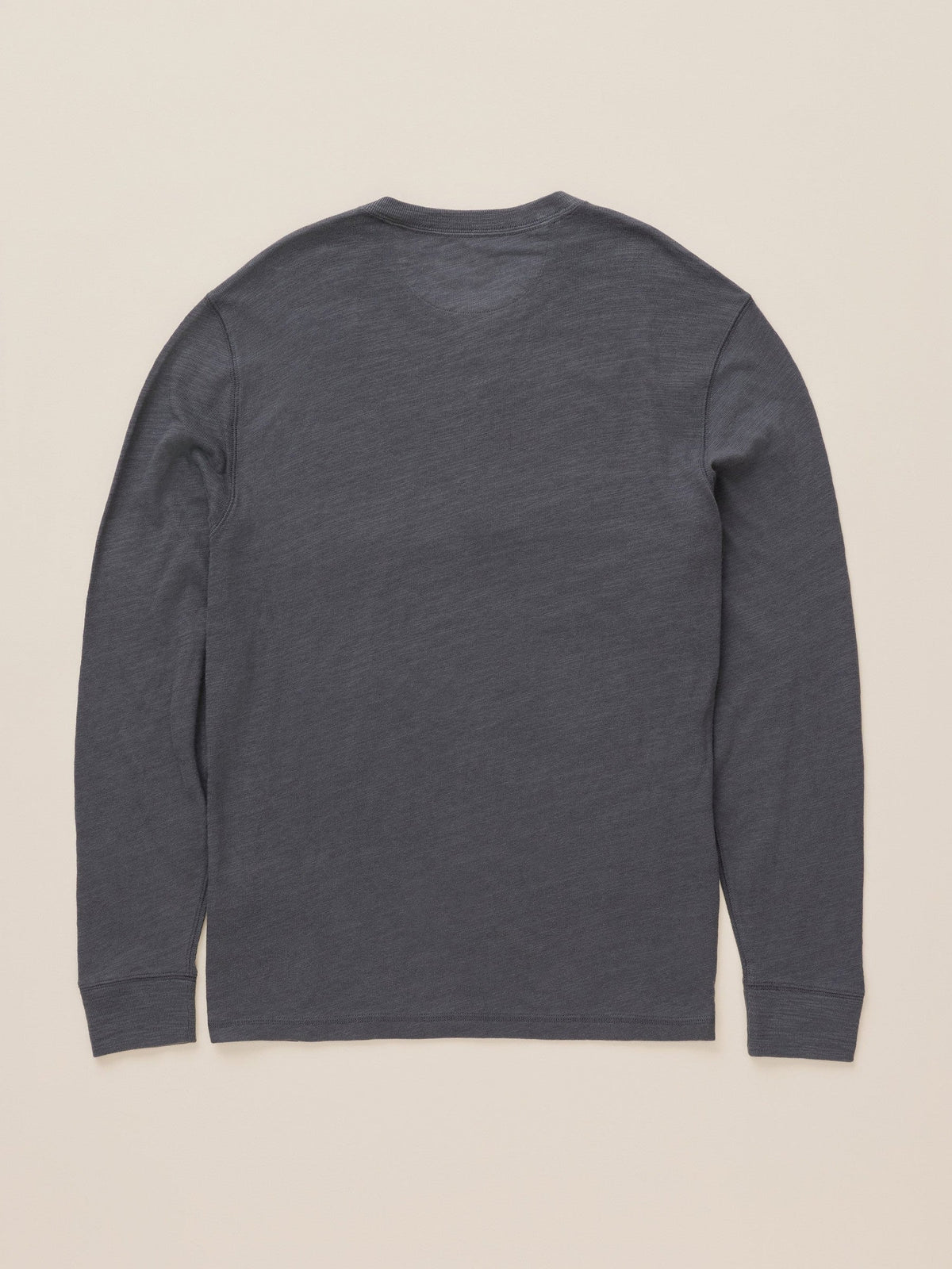Sunwashed Organic Henley - Graphite