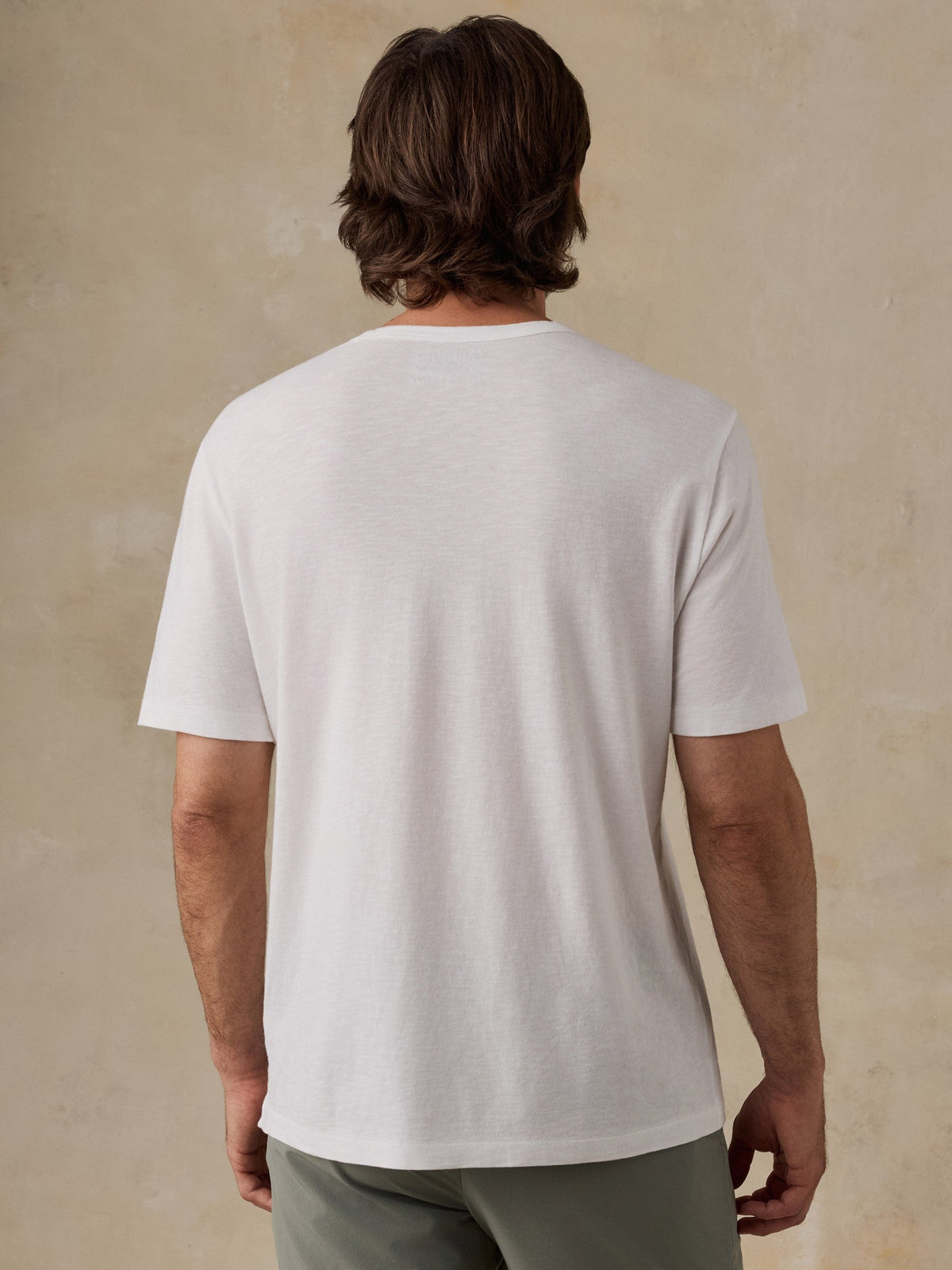 Sunwashed Regenerative Tee - White
