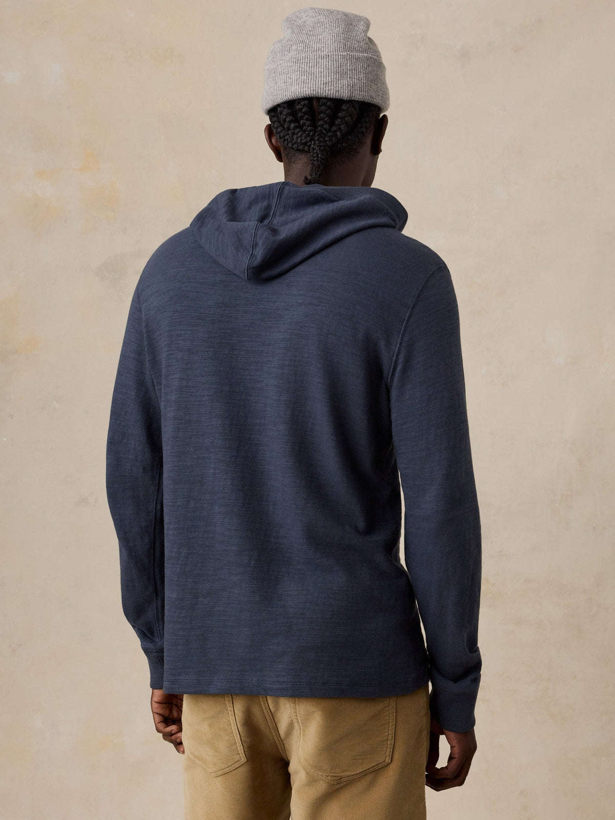 NY Knicks Sunwashed Organic Hoodie - Blue Nights