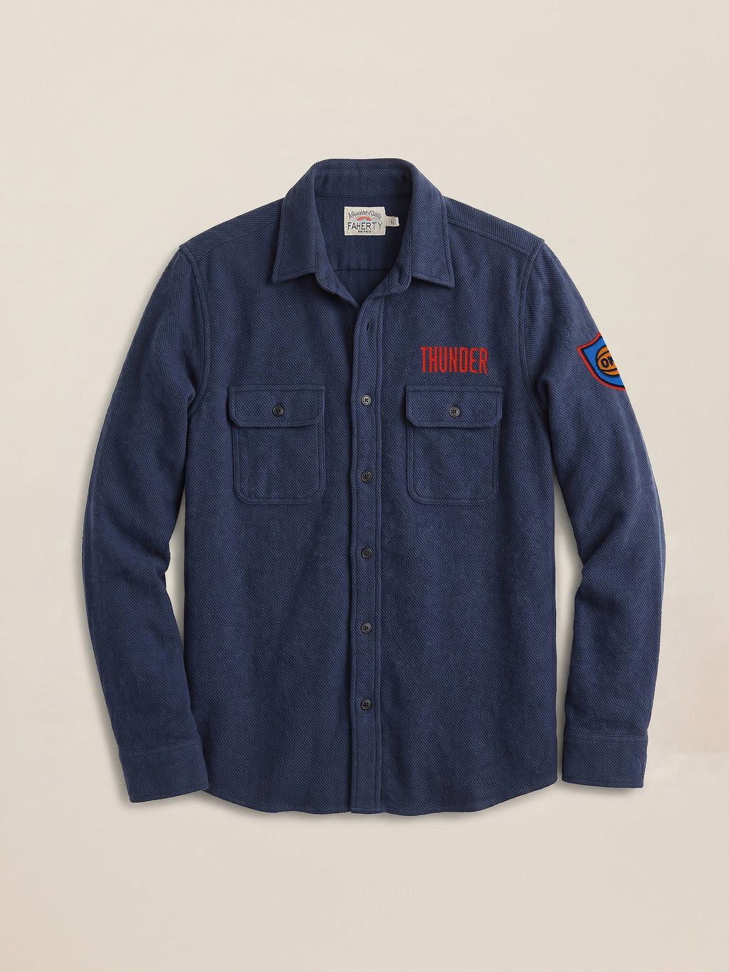 Oklahoma City Thunder Legend Sweater Shirt - Brighton Navy Twill