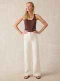 Stretch Terry Harbor Pant - Egret
