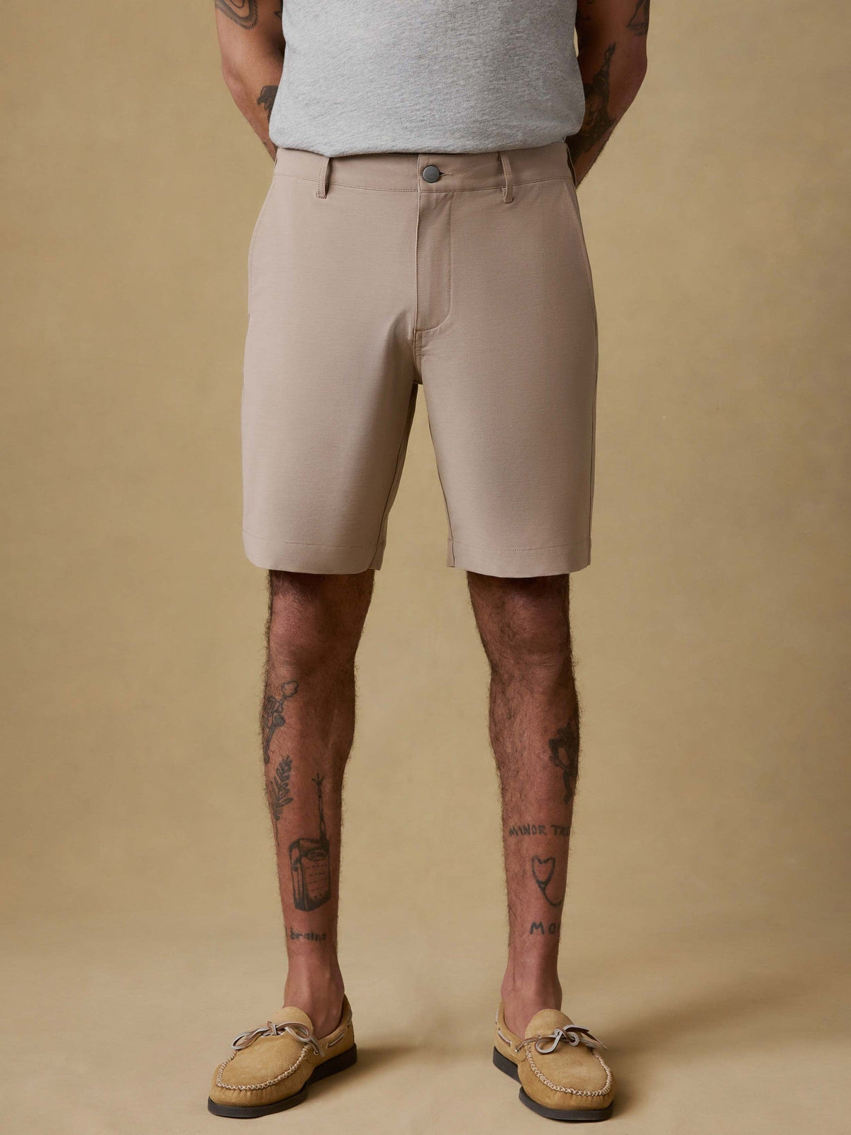 All Day Short (9") - Khaki