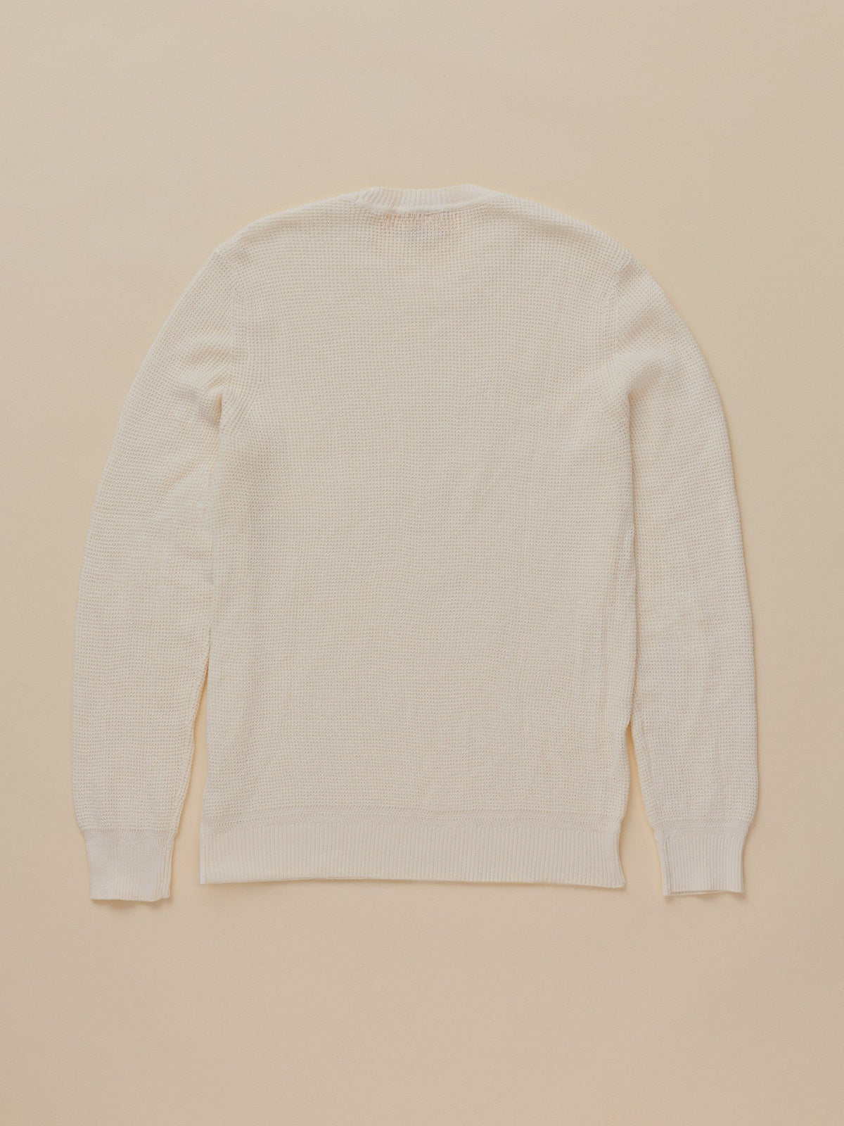 Sunwashed Crewneck Sweater - White Shell