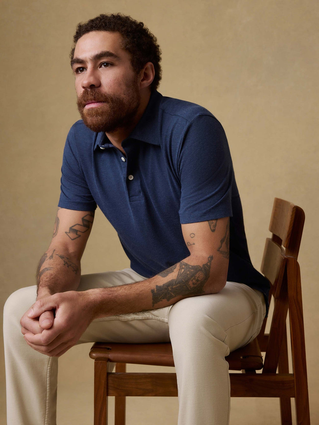 Short-Sleeve Movement Polo - Great Falls Heather