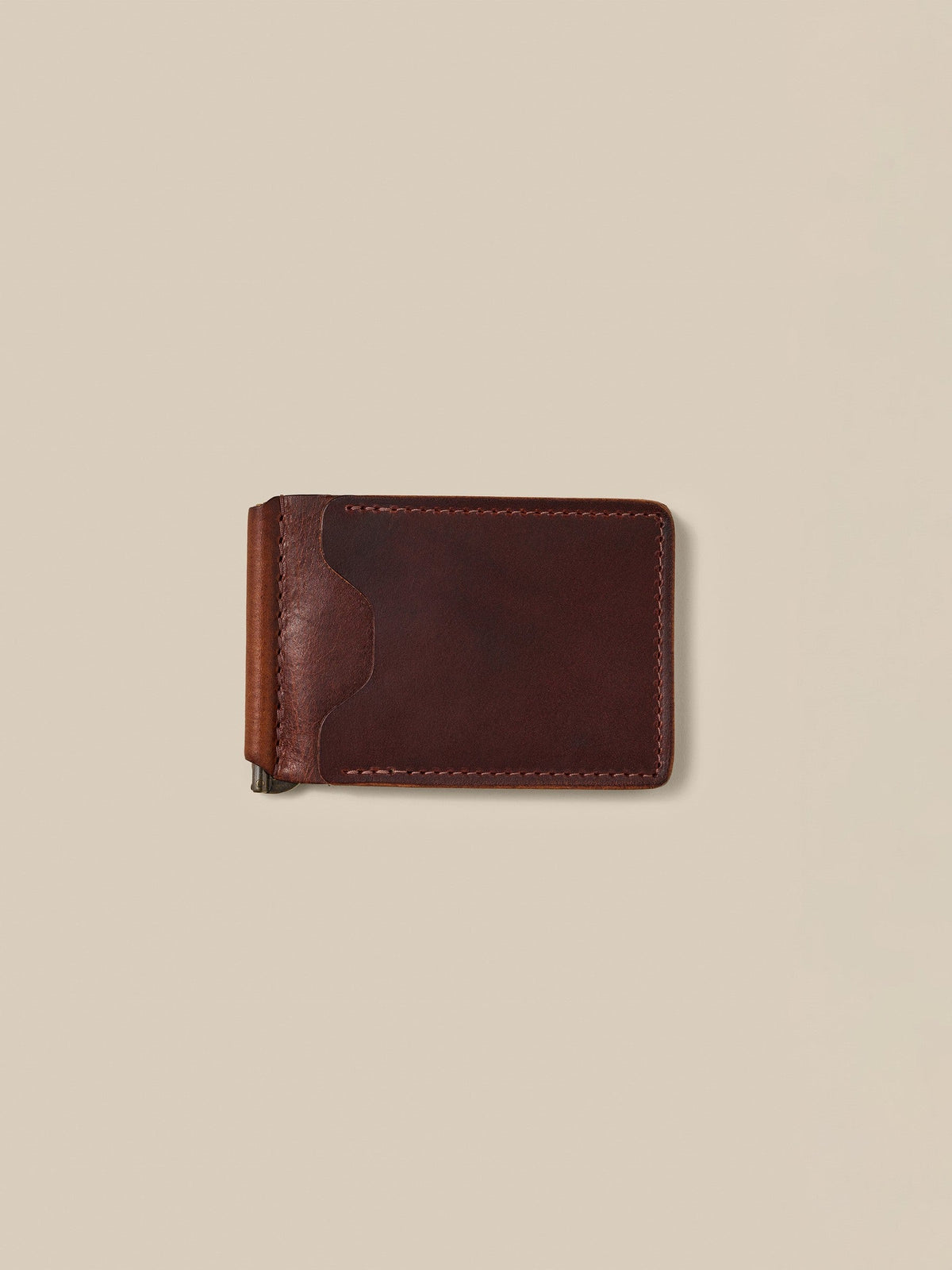 Money Clip - Brown