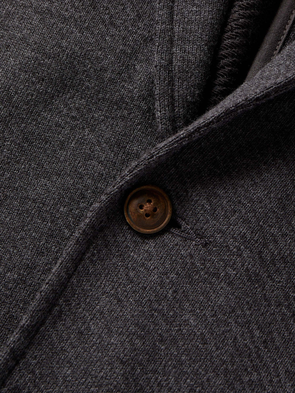 Inlet Knit Blazer - Black Sky Melange