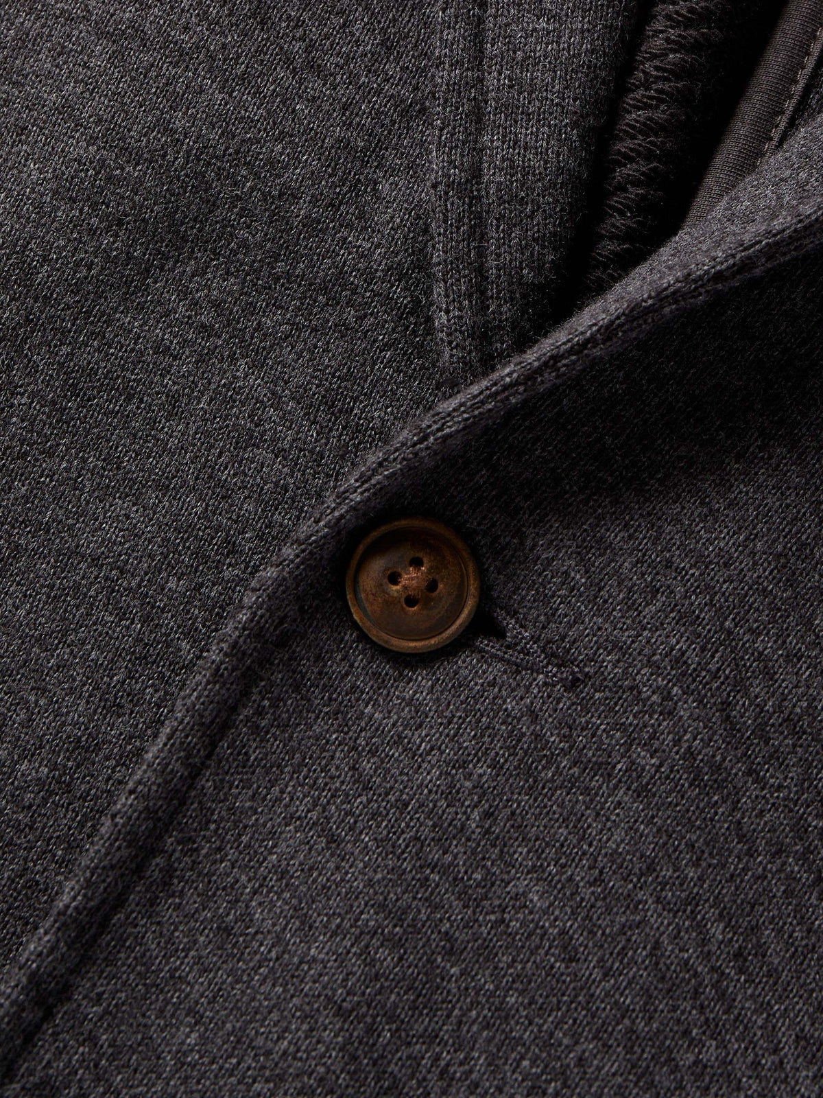 Inlet Knit Blazer - Black Sky Melange