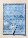 Doug Good Feather Adirondack Blanket - Chambray North Star