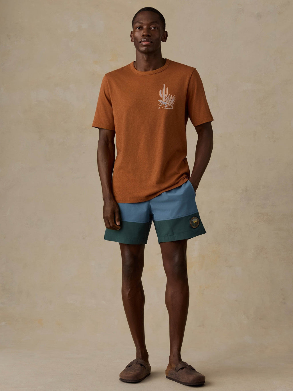 Faherty x Parks Project All Day Trunk (6") - Camp Lake Combo