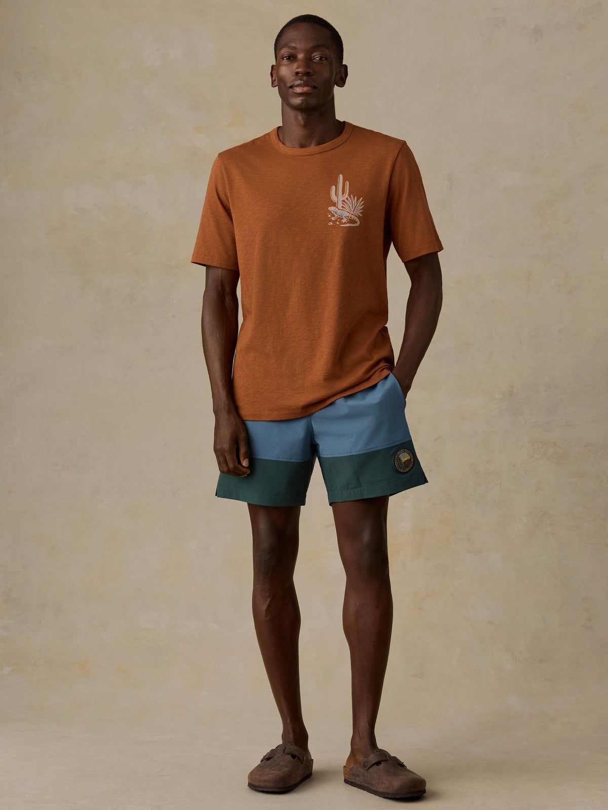 Faherty x Parks Project All Day Trunk (6") - Camp Lake Combo