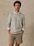 Sunwashed Organic Hoodie - Cedar Falls Stripe