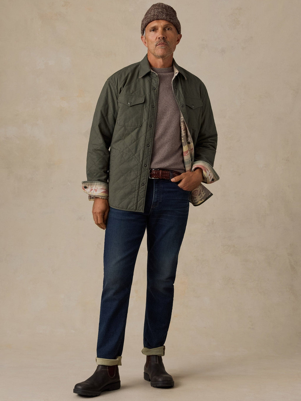 Thunder Voice Eagle Reversible Bondi Jacket - Pinyon Ridge Green
