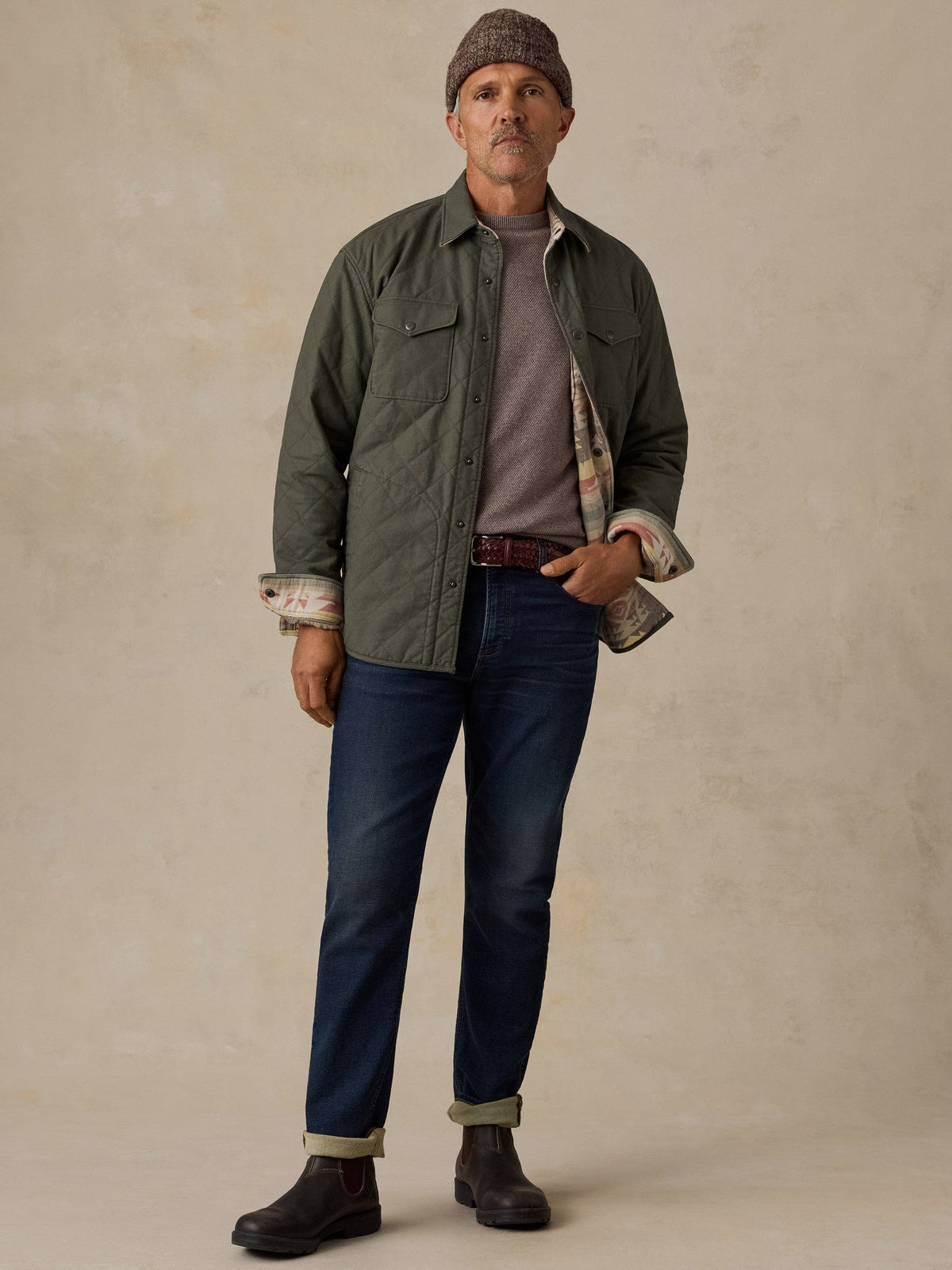 Thunder Voice Eagle Reversible Bondi Jacket - Pinyon Ridge Green