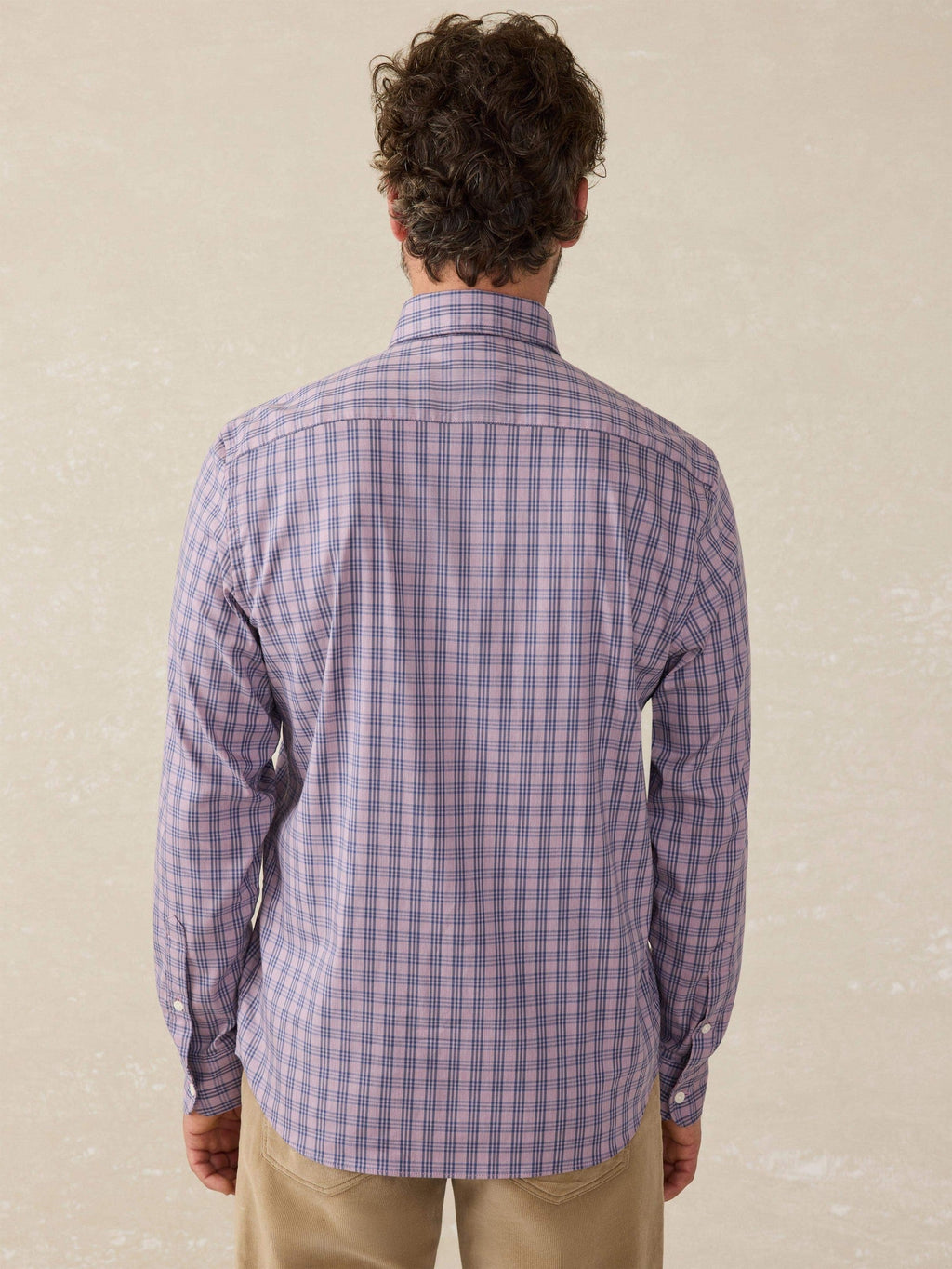 The Movement Shirt - Berry Skies Check